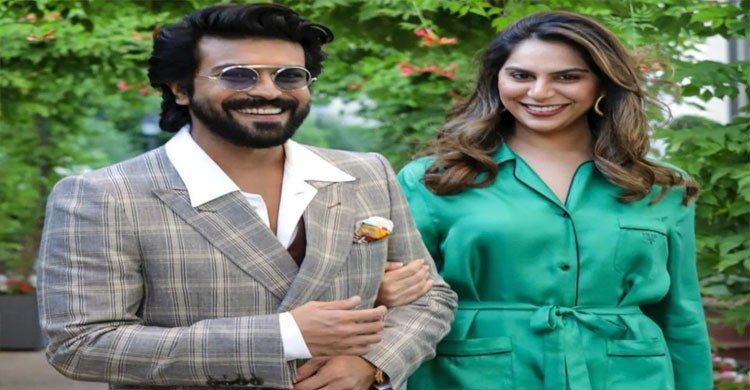 রাম চরণ ও উপাসনা দম্পতির কোলজুড়ে এলো যমজ সন্তান